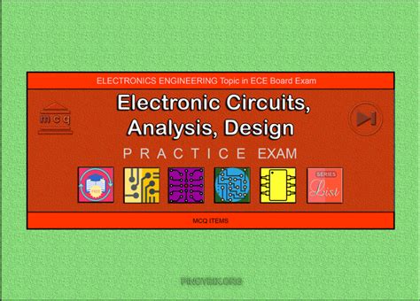 MCQ in Electronic Circuits, Analysis, Design Series.